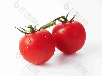 <strong>新鲜</strong>的蔬菜农作物番茄静物摄影图