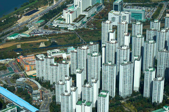 空中航空<strong>照片</strong>首尔城市