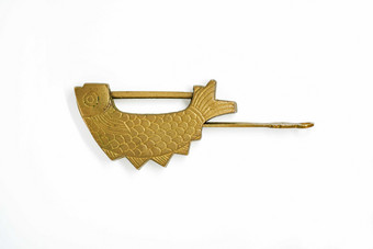 金鱼形状的传统门锁