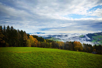 奥地利优美的自然风景