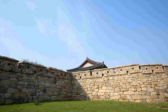 Gochangeupseong堡垒小镇城堡