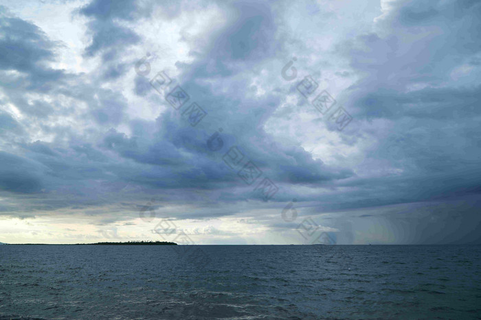 海云天空度假胜地壮观摄影图