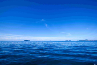普吉岛海平线蔚蓝大海摄影图