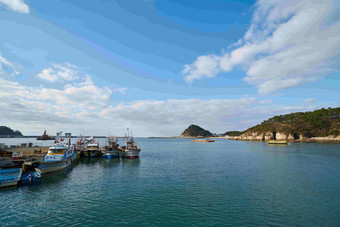 Anheung港口钓鱼村
