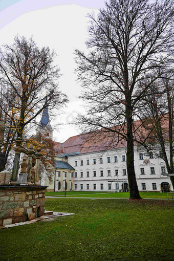奥地利修道院体系结构景观