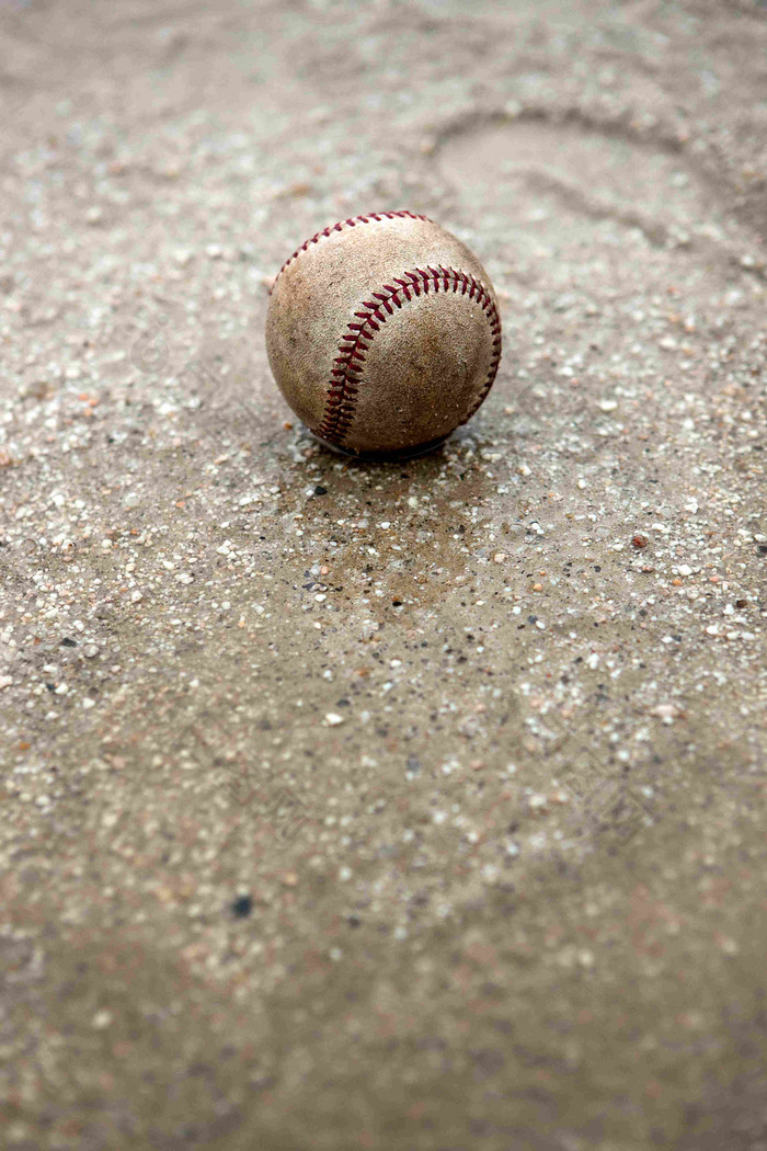 体育户外棒球泥地场景摄影图