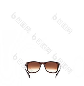 茶色太阳镜眼镜时尚单品远景展示图