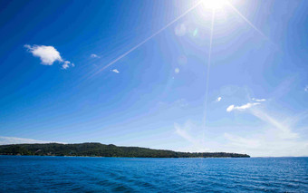 普吉岛太阳海洋<strong>风景</strong>摄影图