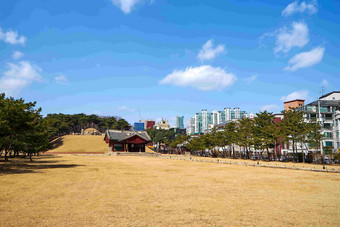 Seonjeongneung皇家坟墓景观