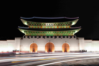 体系结构Gyeongbokgung宫文化