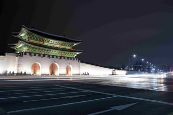 体系结构Gyeongbokgung宫路