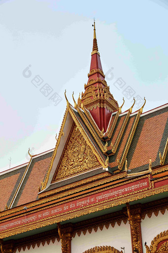 策Prollat寺庙柬埔寨