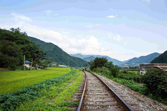 铁路自行车休闲山