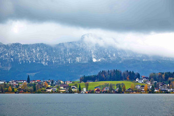 奥地利维也纳Salzkammergut<strong>景观</strong>