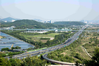 高速公路邯钢河Haengjusanseong