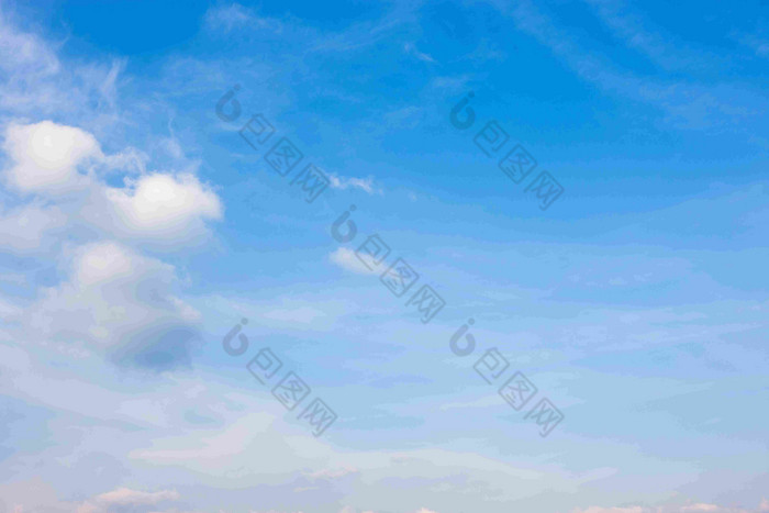蓝天白云背景户外天空摄影图