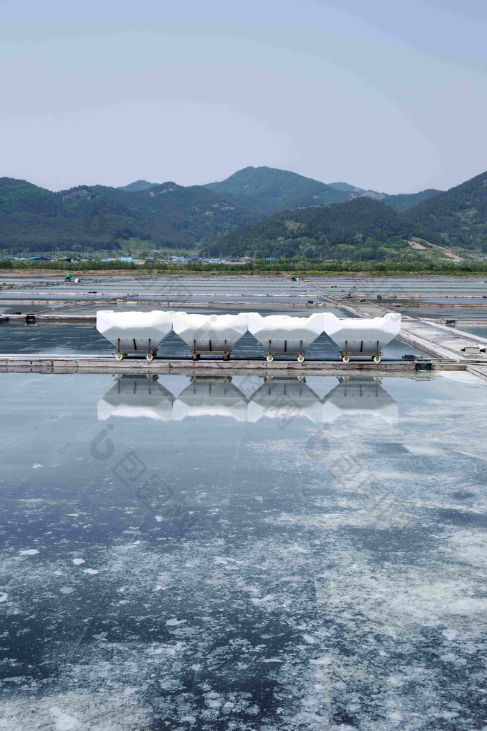 盐池塘Jeollabukdo风景