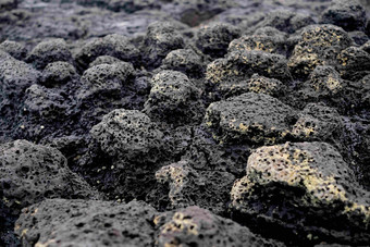 玄武岩火山石头岩石