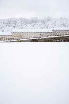 雪景场景梦想南