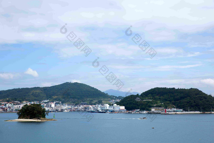 岛海洋TongyeongsiGyeongsangnamdo