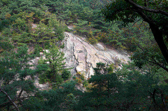 Achasan山脸形状