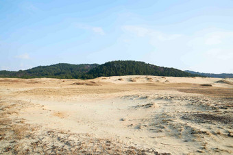 沿海小岛沙滩绿洲<strong>景观</strong>摄影图