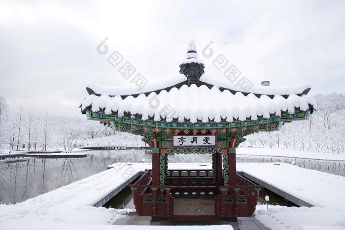 馆体系结构韩国房子