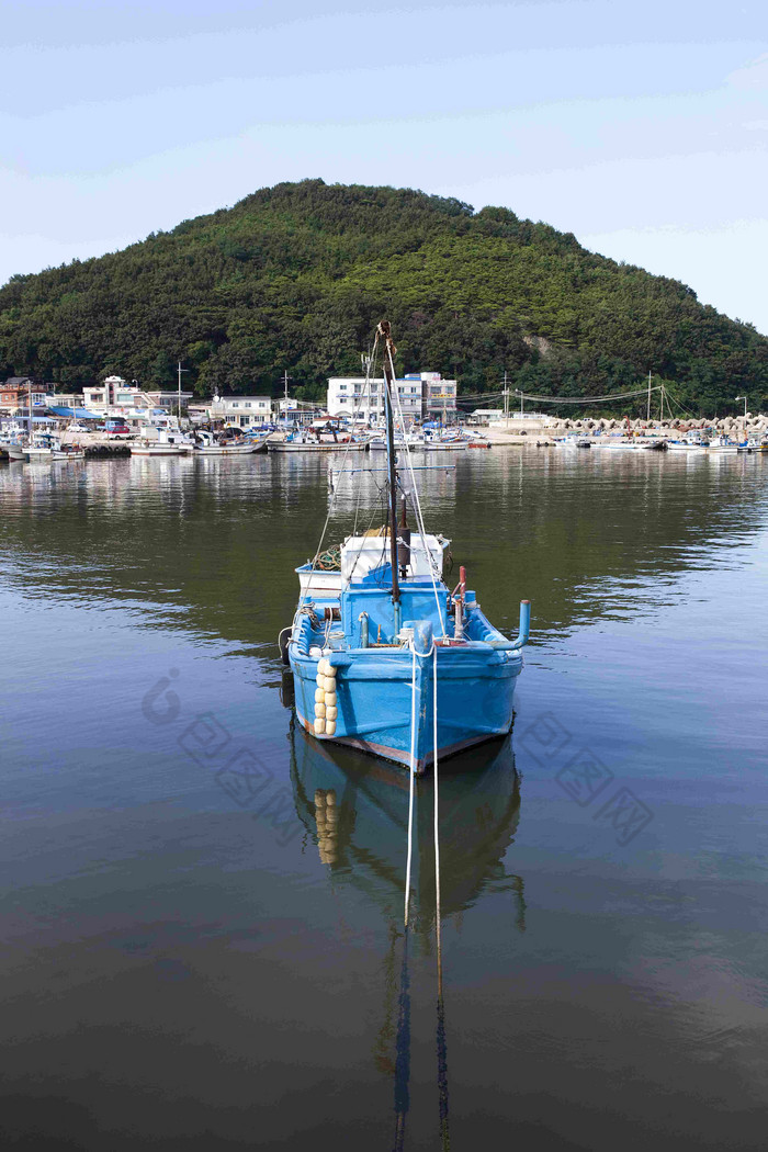 钓鱼船Gyeongjeong村