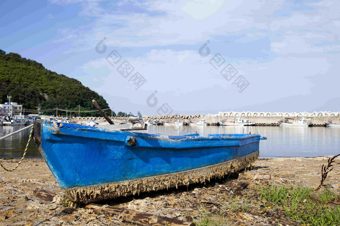 钓鱼船Gyeongjeong海洋