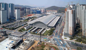 光明Gwangmyeong站火车