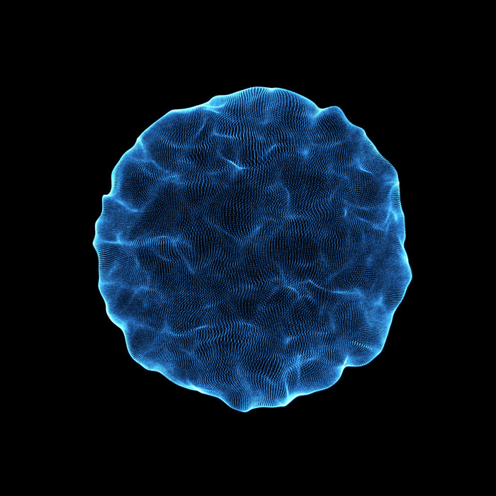 球形蓝色病菌摄影图