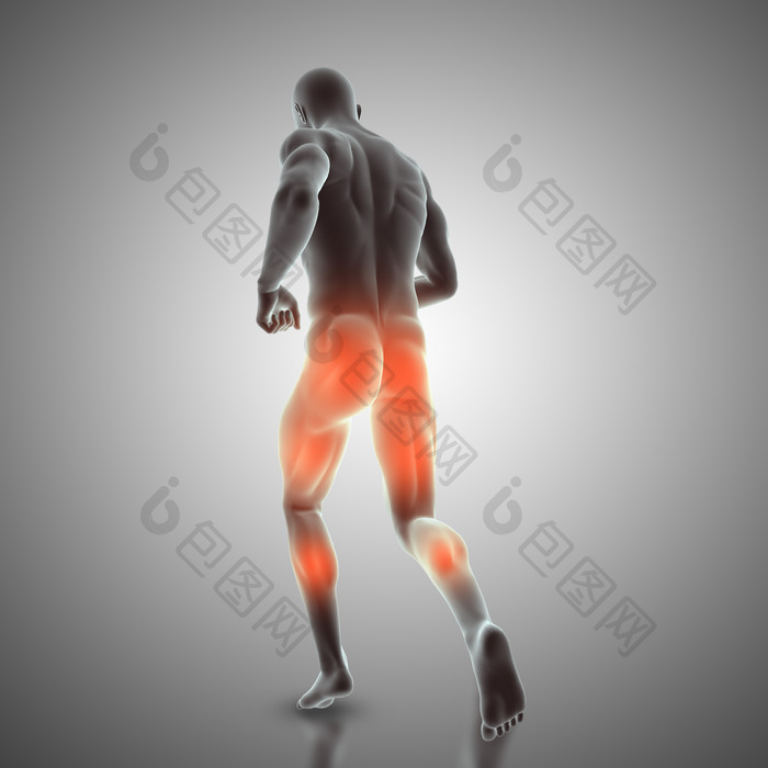 生物学跑步男子摄影图