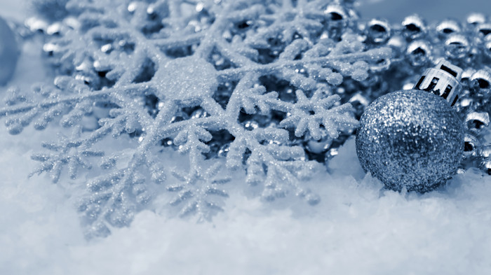 圣诞节圣诞雪花花纹