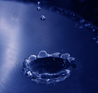 水花水滴水面摄影图