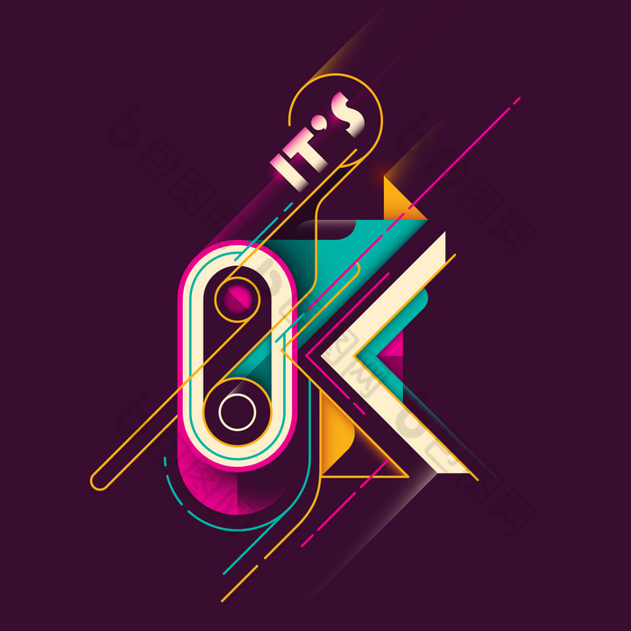 当前位置:>包图>广告设计>【ai】>科技炫彩线条英文字母矢量元素>