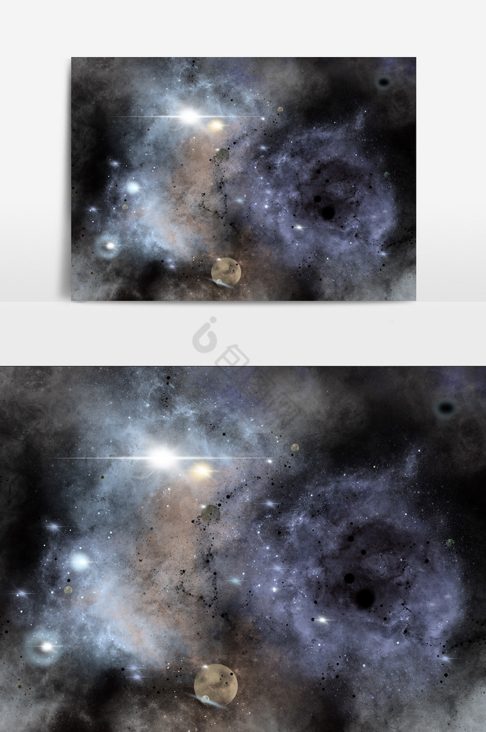 科幻宇宙星云图片