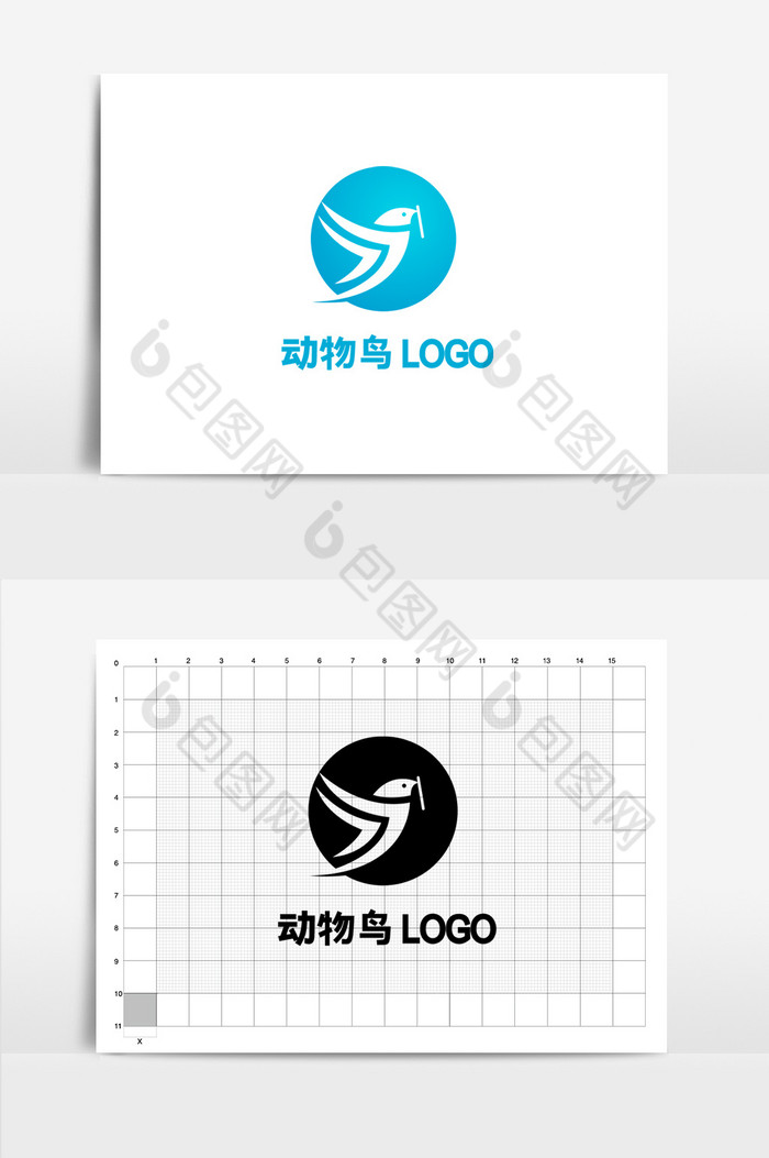 宠物鸟类科技LOGO图片图片