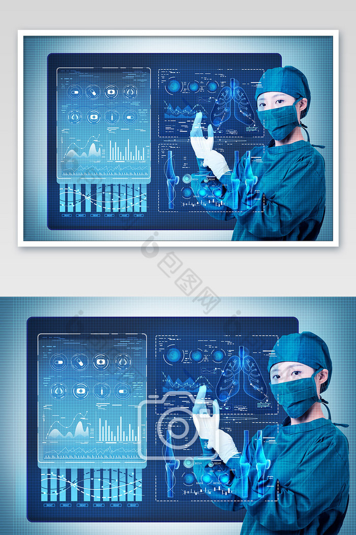医院医疗健康数据治疗方案图片图片