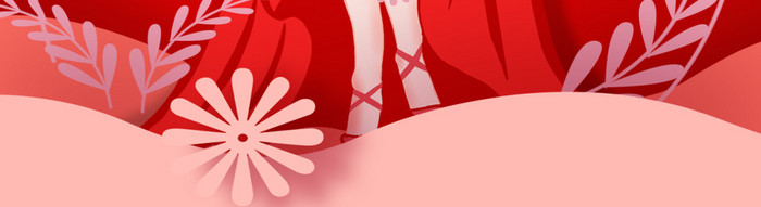 红色大气38妇女节女神节女王节动态海报