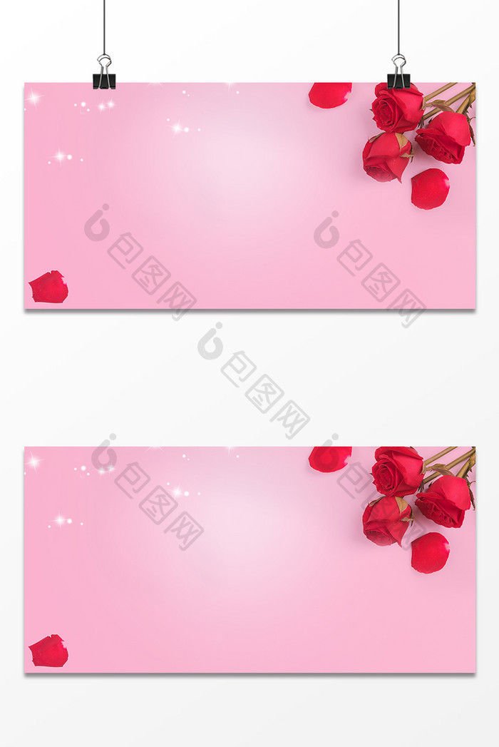 玫瑰鲜花花瓣情人节摄影520背景