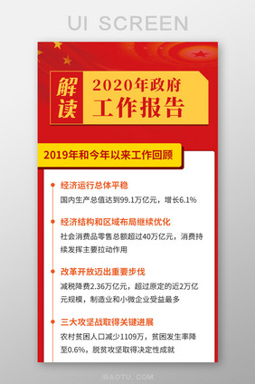 2020年全国两会政府报告