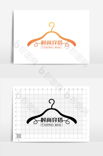 时尚穿搭服装标志logo图片