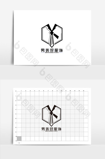 高端创意男装服饰LOGO图片