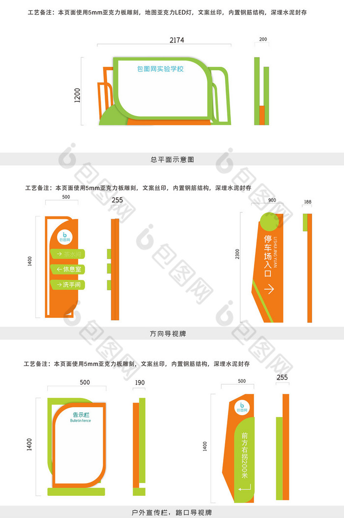 地产销售中心导视vi系统图片图片