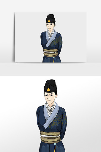 古装古代捕快男子