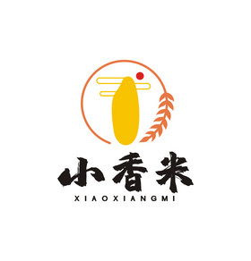 大米农业粮食古典logo标志vi图片