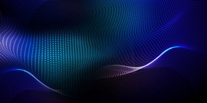 波纹炫酷光波科技数据图片