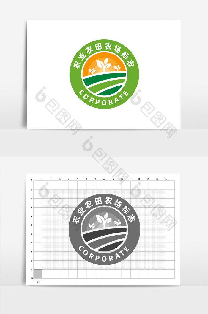 农田农业农场标志logo图片图片