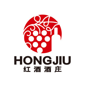 红酒酒店酒庄酒窖酒楼酒馆LOGO标志VI