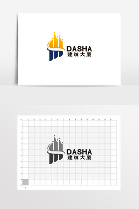 建筑房地产家政中介物业LOGO标志VI